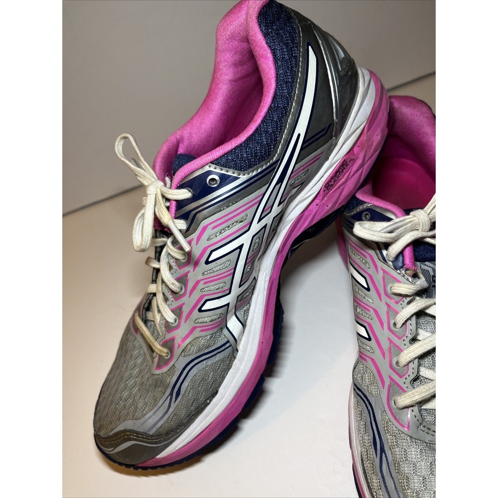 ASICS GT 2000 5 T757N Running Shoes White Pink Women's Size 8.5D - Picture 5 of 15